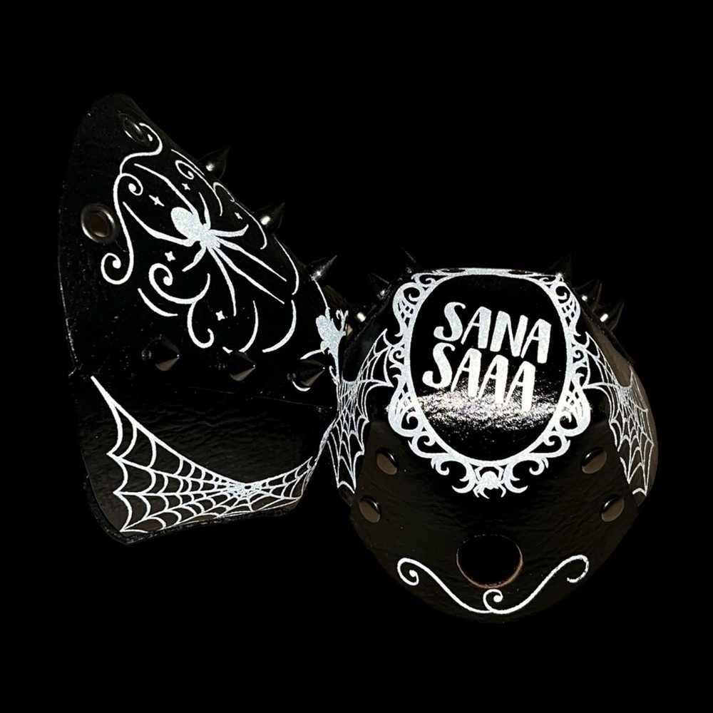 Reflective Spider Leather Toe Guards - Picture 7 of 7